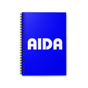 AIDA Spiral Notebook - Ruled Line